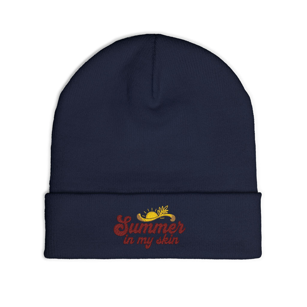 Knit Beanie (Embroidery)