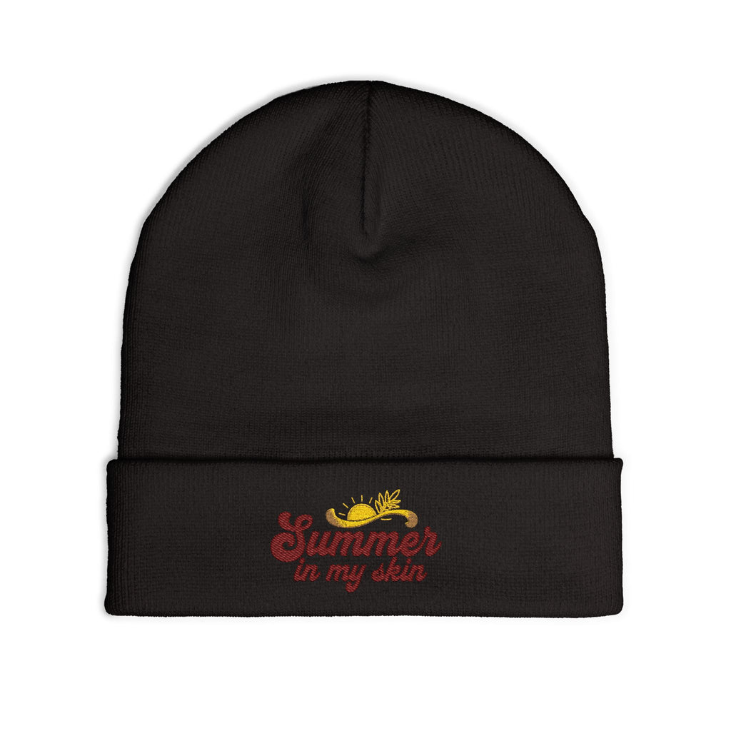 Knit Beanie (Embroidery)