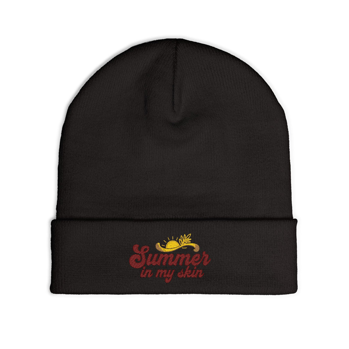Knit Beanie (Embroidery)