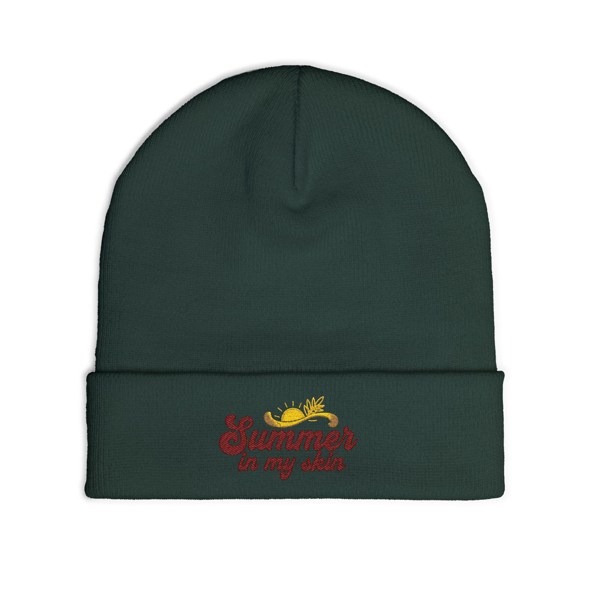 Knit Beanie (Embroidery)