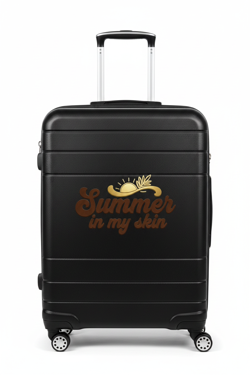 Summer in My Skin Suitcase Mockup