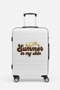 Summer in My Skin - White Suitcase Mockup
